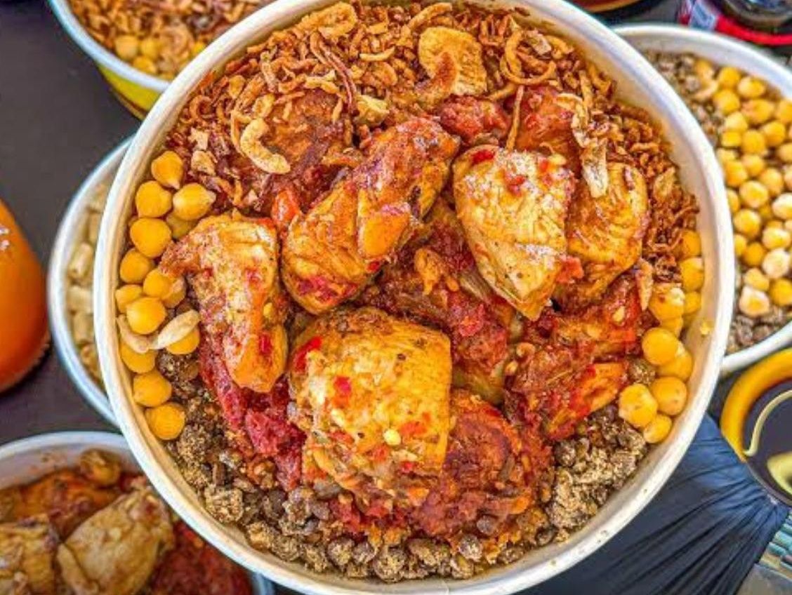 Large Koshary with Chicken