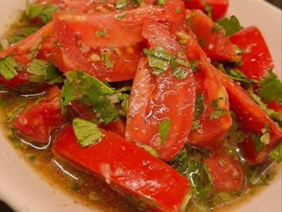 Fresh Spiced Tomatoes