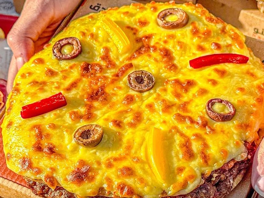 Hawawshi with Mozzarella