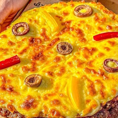 Hawawshi with Mozzarella