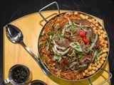 Large Koshary with Liver