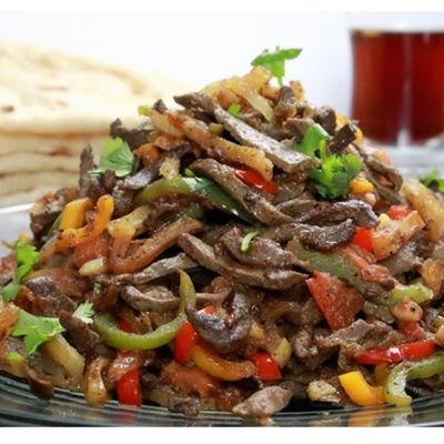Large Alexandrian liver pieces