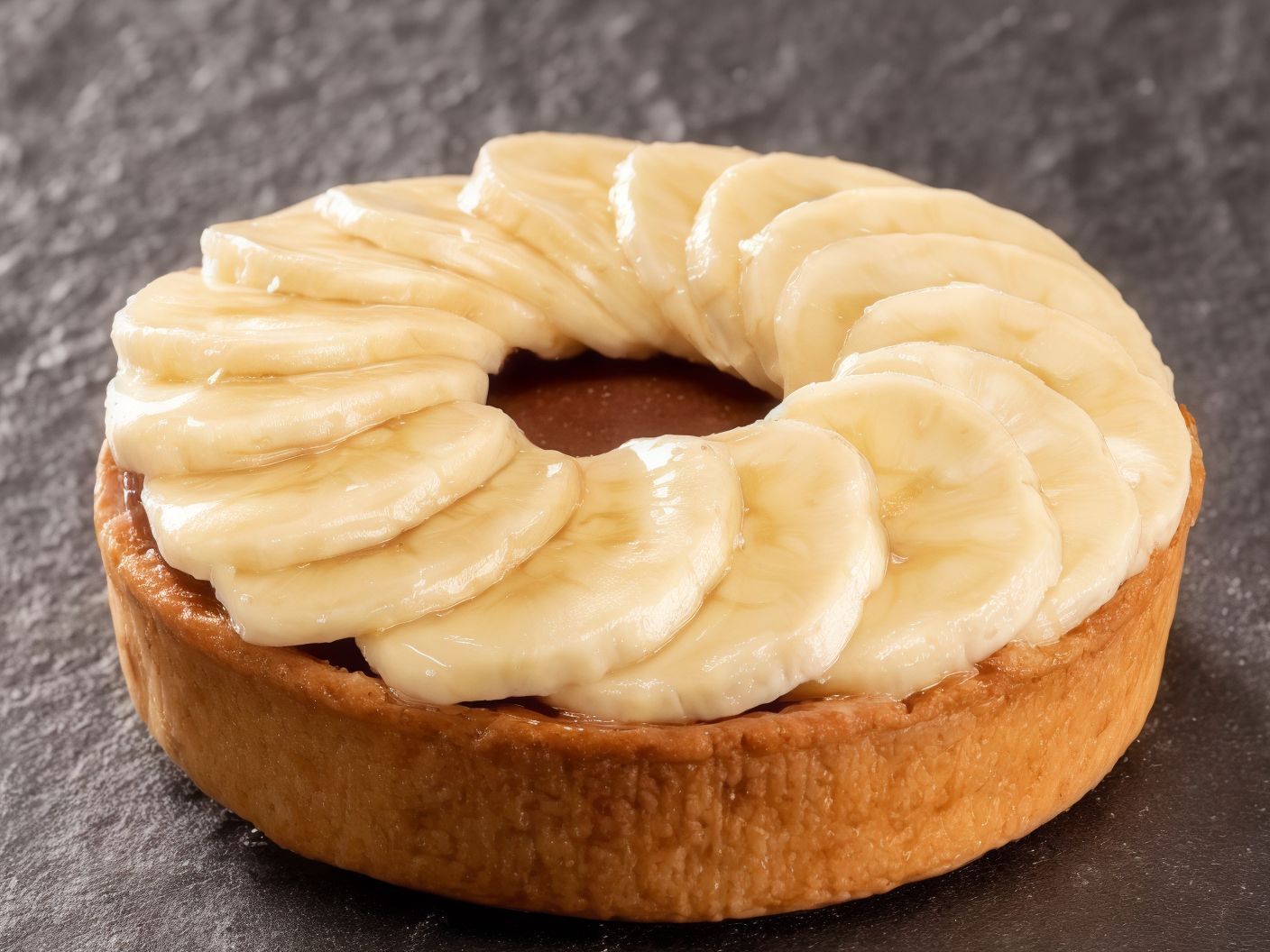 Chocolate Banana Tart