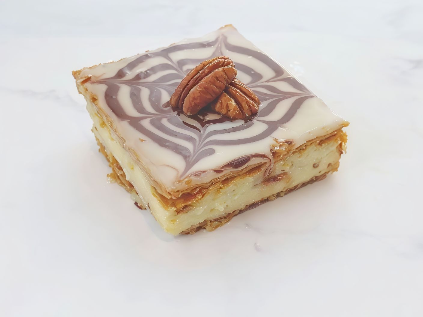 Noix De Pecan Millefeuille
