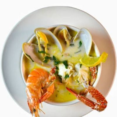 Unleavened Seafood Soup