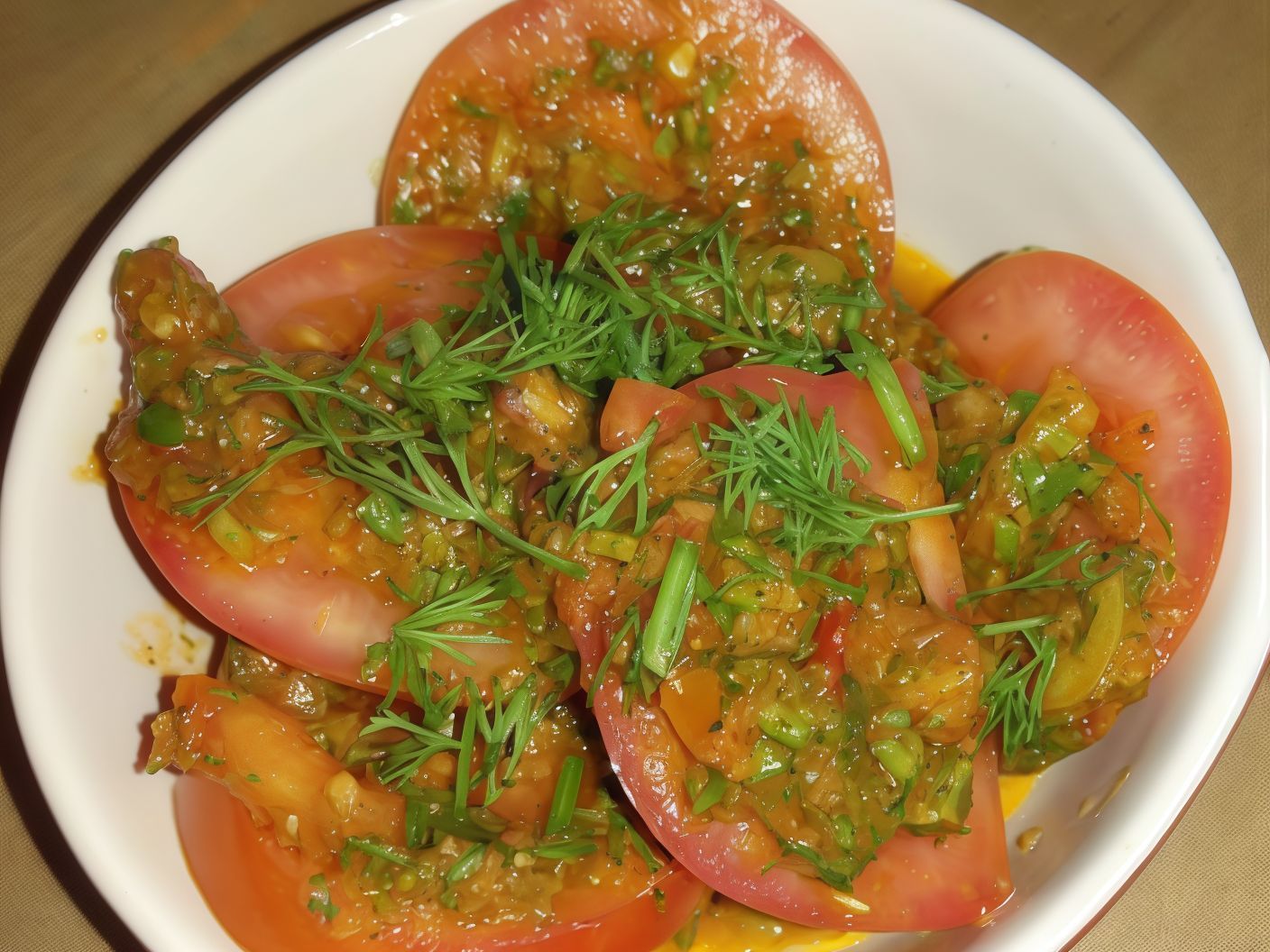 Marinated Tomatoes