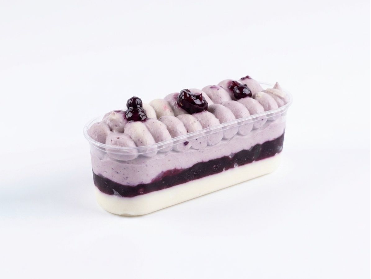 Crème Brulée Blueberry Cup