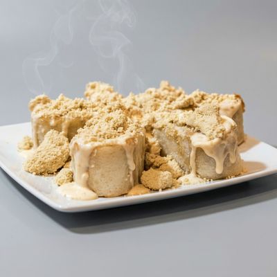 Feteera Halawa With Cream Pie