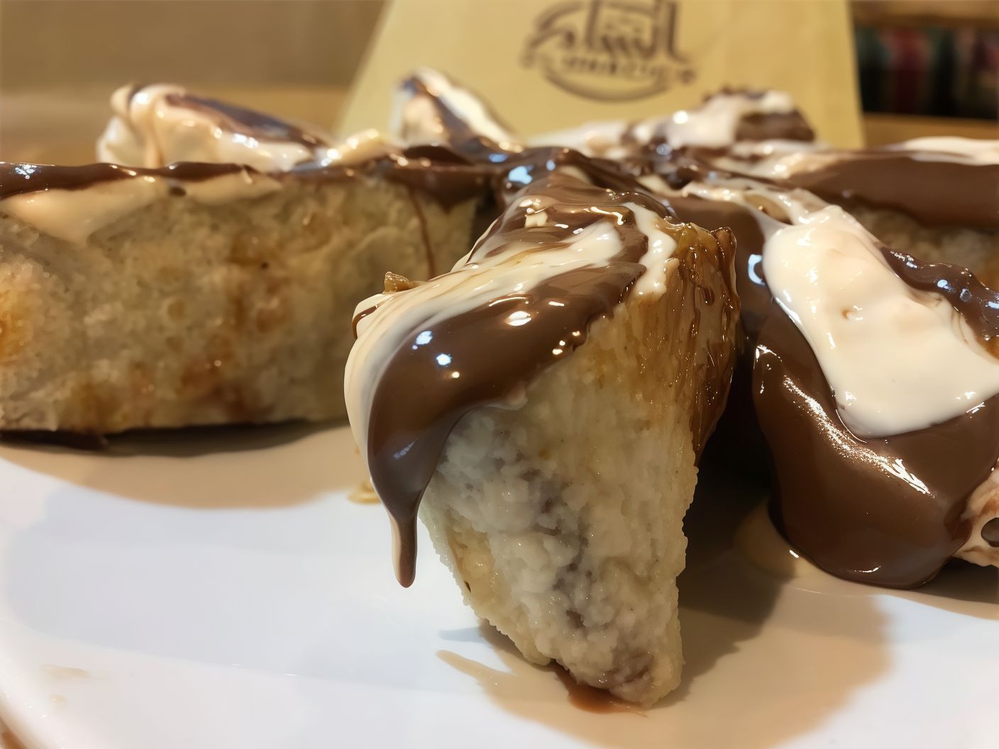 Feteera Nutella And Cream Pie