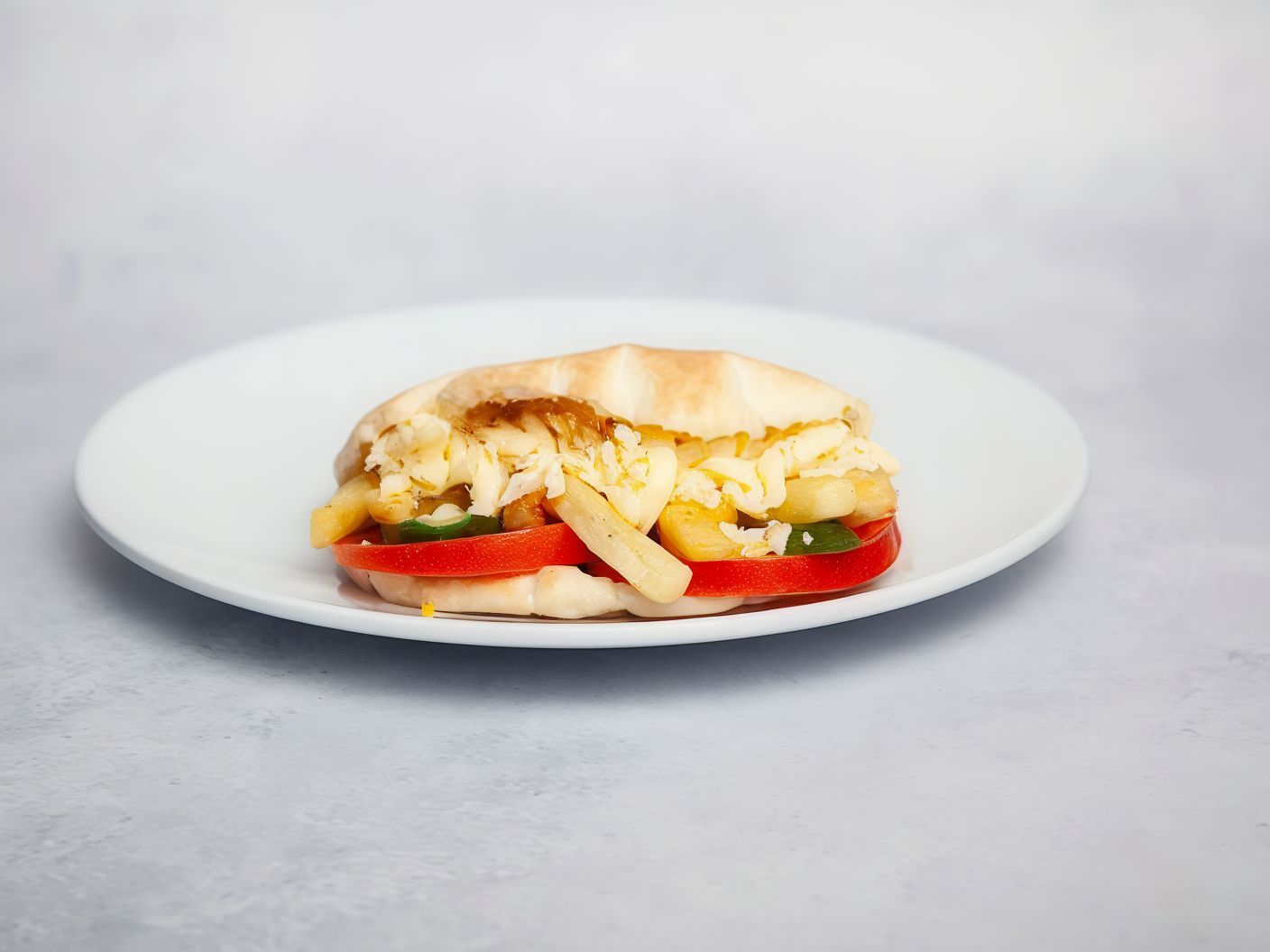 Potatoes With Cheddar Cheese sandwich