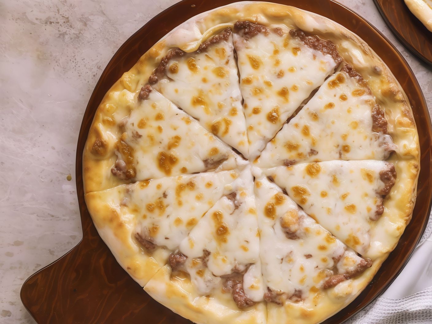 Sausage With Cheese Manoucheh