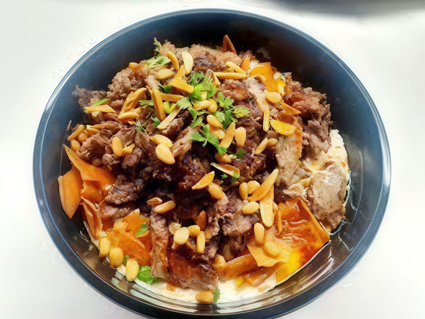 Meat Shawerma Fatteh