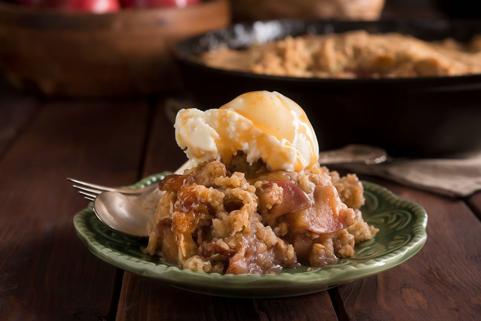 Cinnamon With Oats Ice Cream
