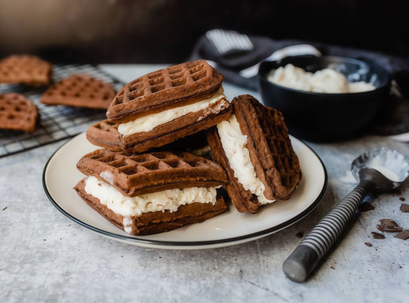 Ice Pan Waffle