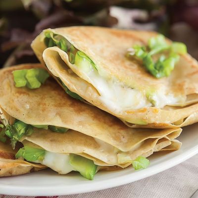 mix cheese crepe