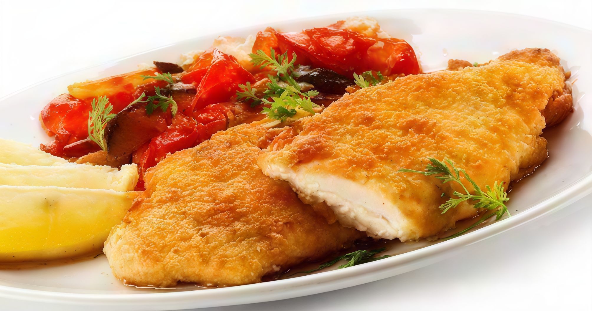 Chicken Pane Platter