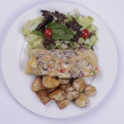 Spanish Omelette Eggs Dish