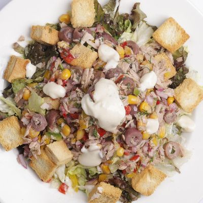 Tuna Caesar Salad