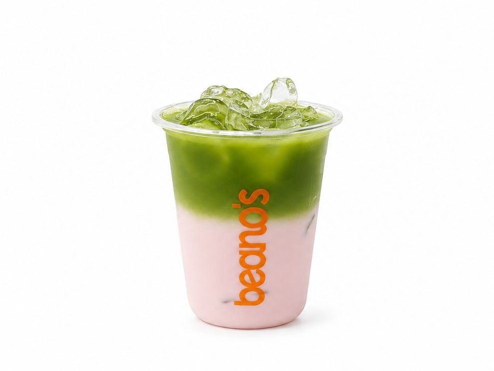Iced Strawberry Matcha