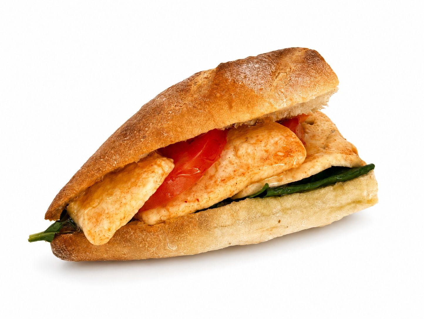 1 ⁄ 2 Halloumi With Hot Honey Sandwich