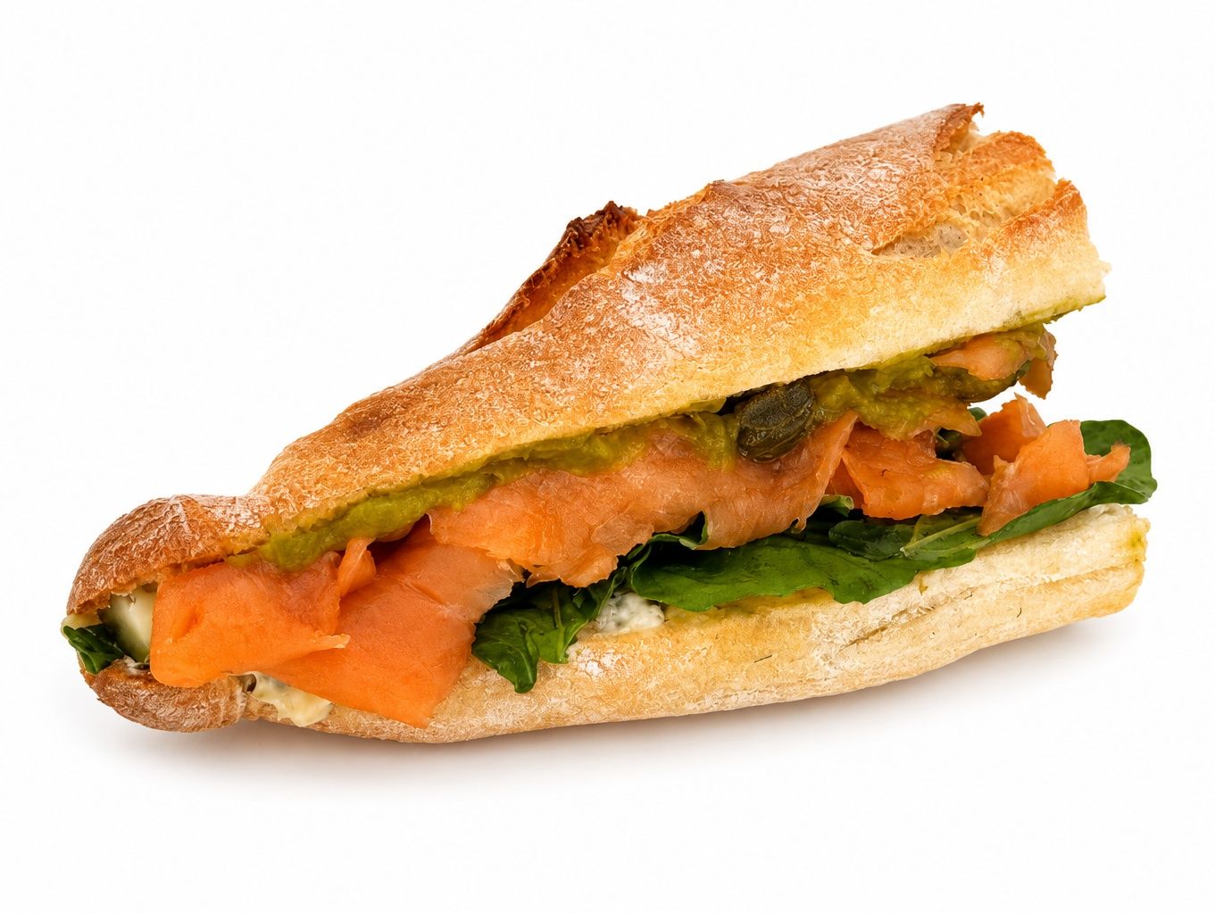 1 ⁄ 2 Smoked Salmon Avocado