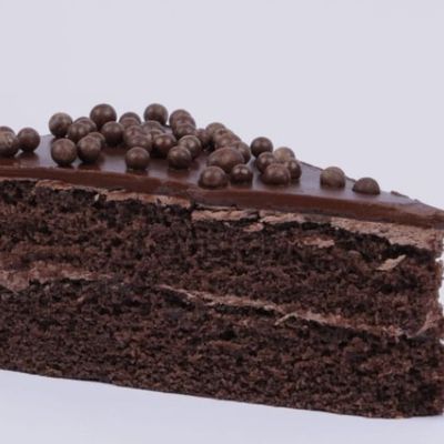 Fudge Chocolate Cake Piece