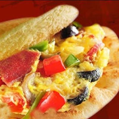 Pizza Egg Sandwich