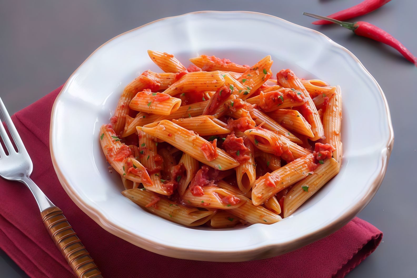 Penne Al Pomodoro Pasta