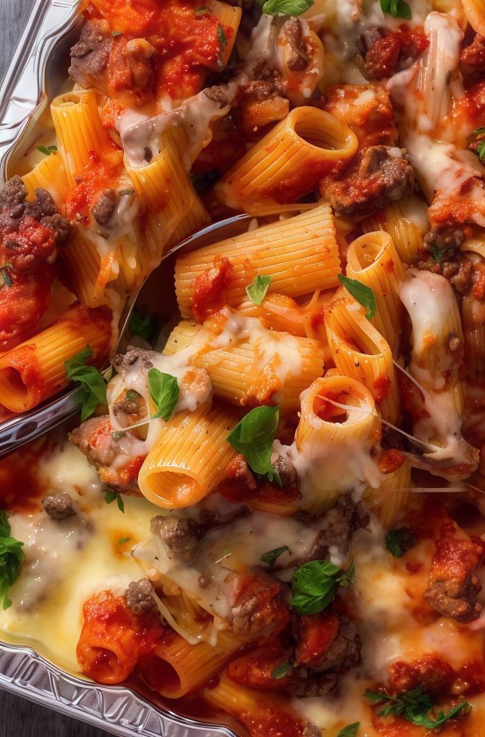 Beef Rigatoni Pasta