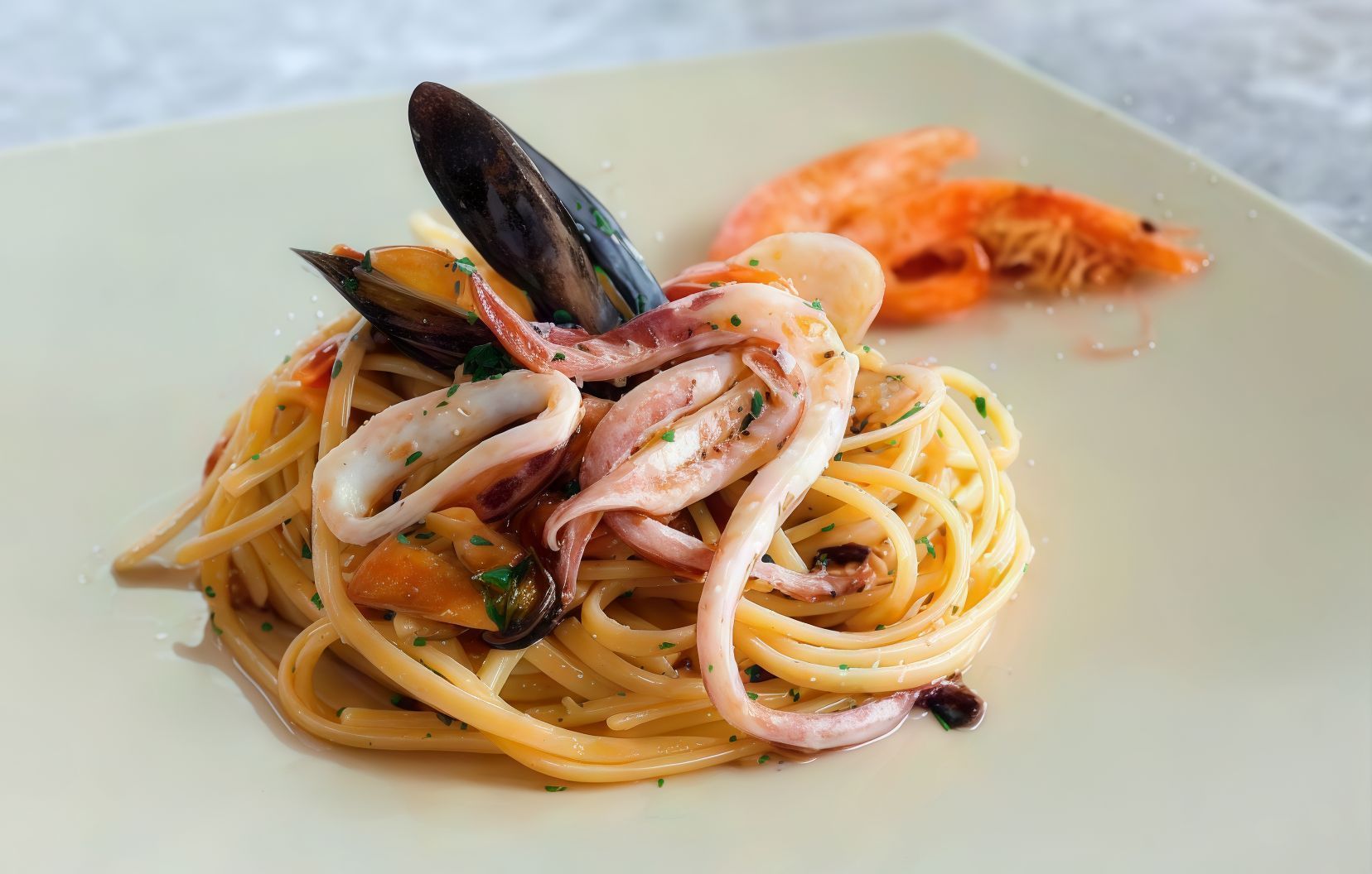 Linguine Ai Frutti Di Marie Pasta