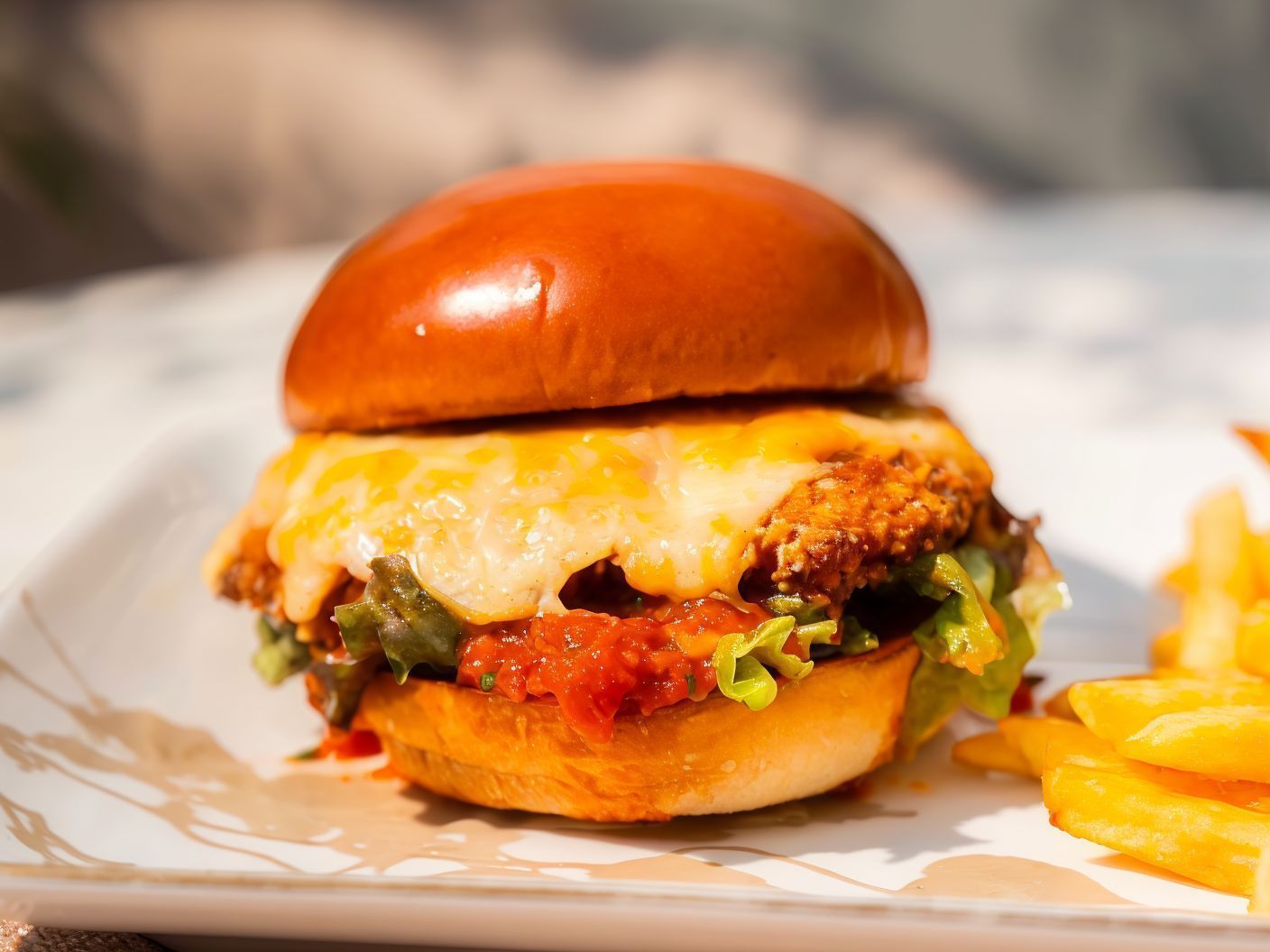 Chicken Parmesan Sandwich