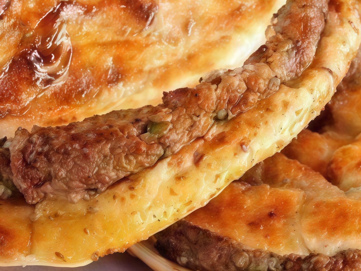Lamb hawawshi sandwich
