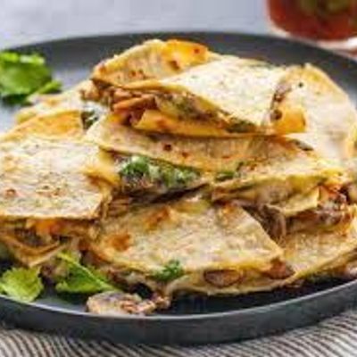 Mushroom Quesadillas