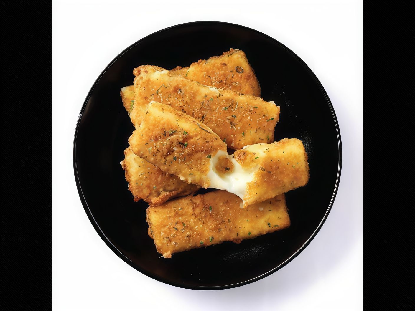 Fried Mozzarella Slices