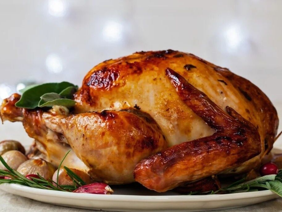 Roasted Chicken With Baladi Butter