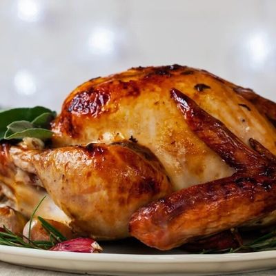 Roasted Chicken With Baladi Butter