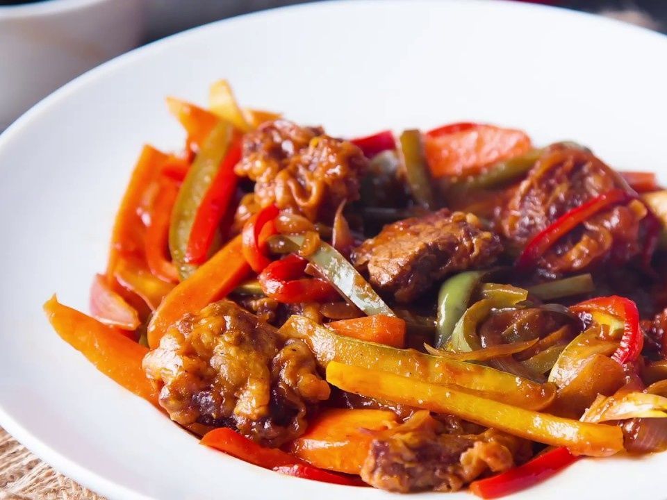 1/4 kg Sweet and Sour Beef