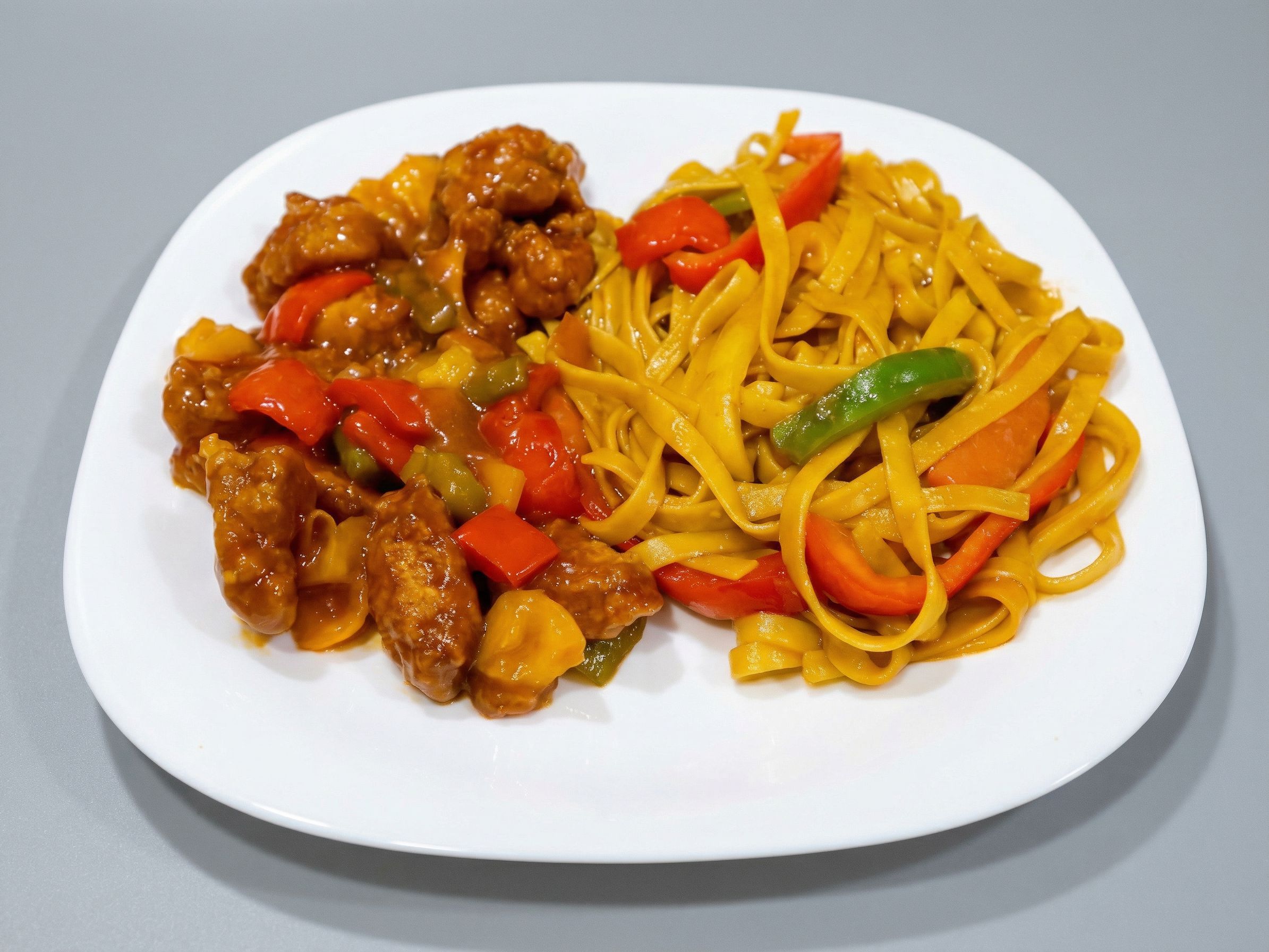 Sweet and sour pasta