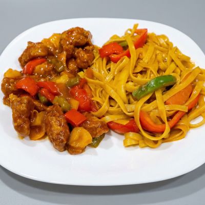 Sweet and sour pasta