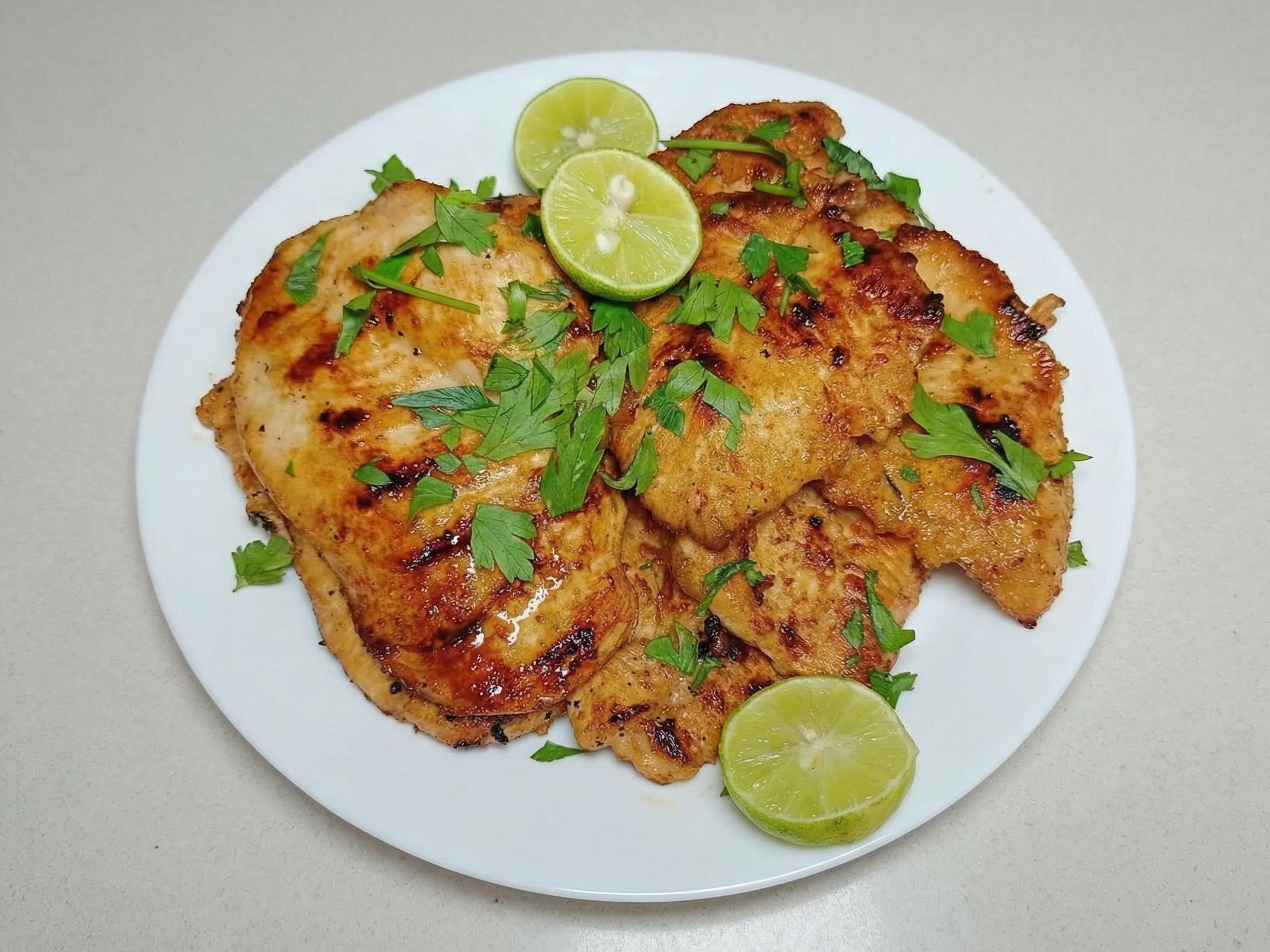 1/4 kg grilled chicken cutlet
