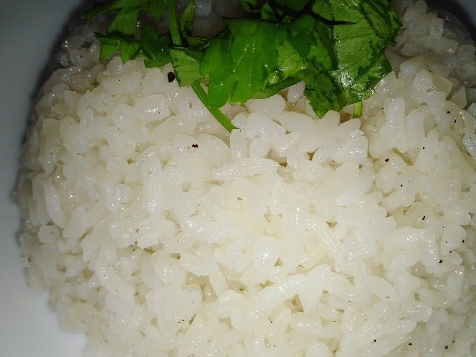 white rice dish
