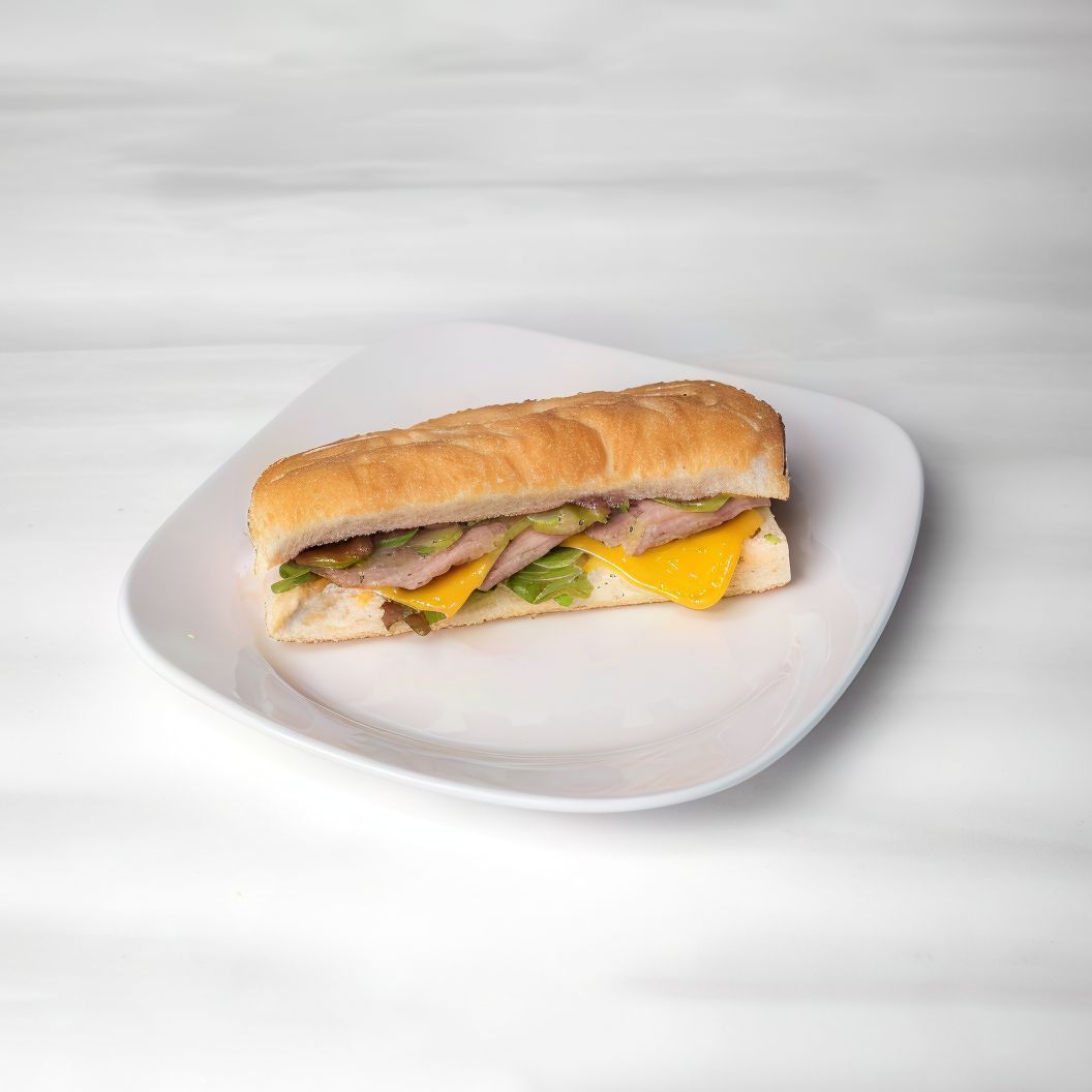 Fried Egg Sandwich With Corned Beef And Cheese