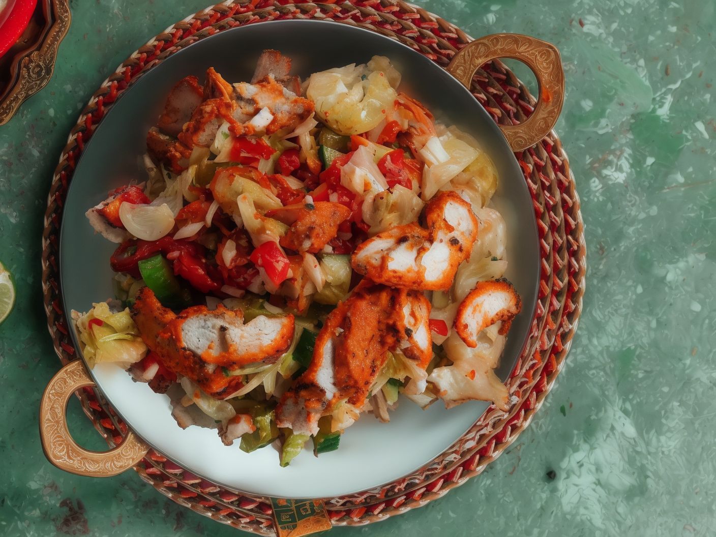 Tandoori Chicken Salad