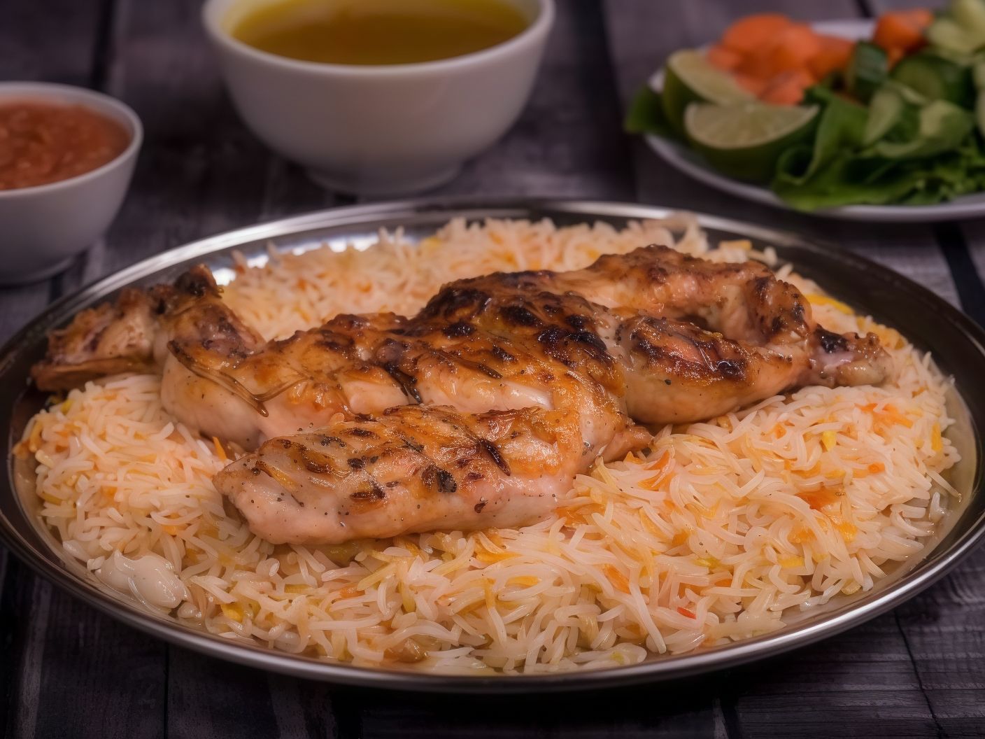 Madbi Chicken Half