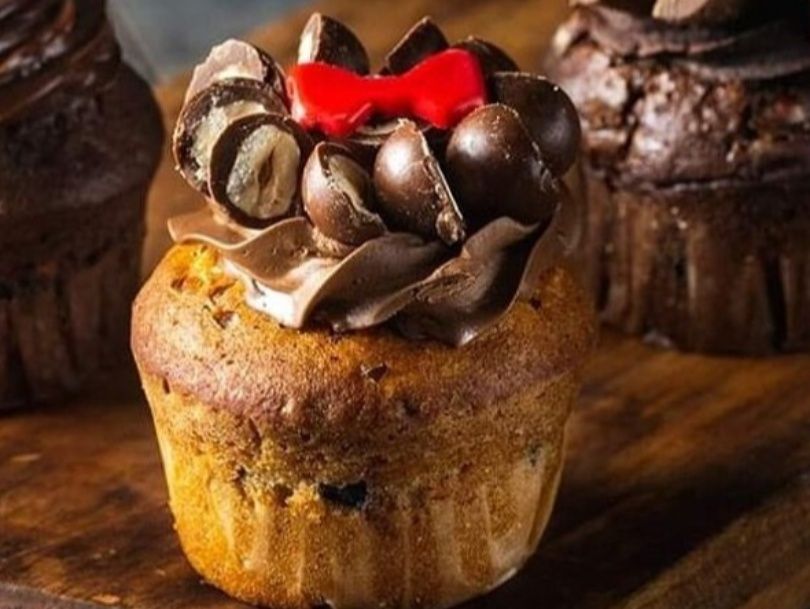 Hazelnuts Cup Cake