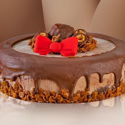 Ferrero Rocher Ice Cream Cake 18 Cm