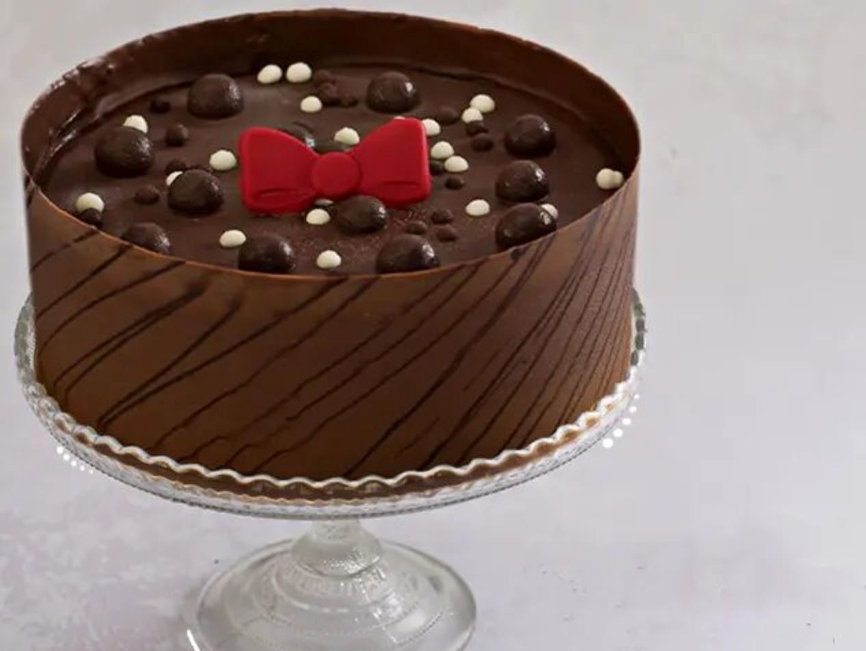 Mini Nutella Chocolate Ice Cream Cake