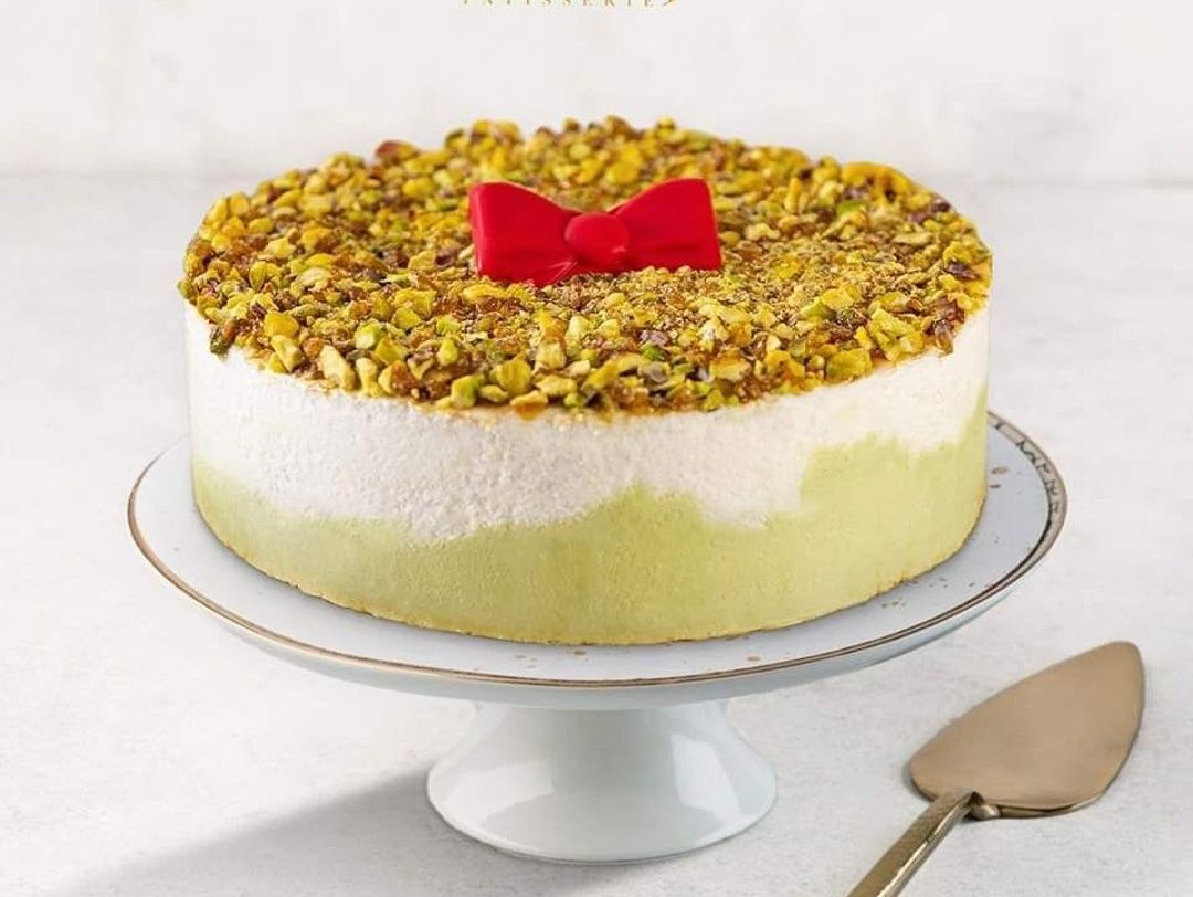 Pistachio And Mastic Ice Cream Torte 18 Cm