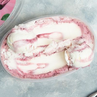 Berry Yogurt Ice Cream Container Box 1Litre