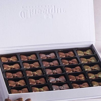 Belgian chocolate bows box